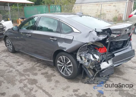 2020 Honda Accord Hybrid Touring из США, поврежденный, VIN 1HGCV3F91LA002877